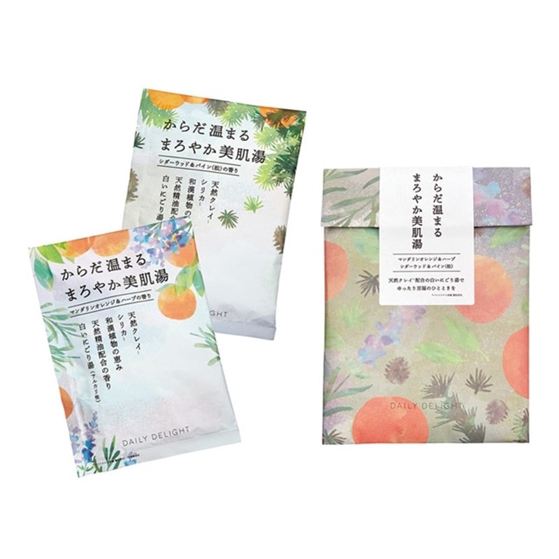 アロマを愉しむお包みバスギフト 森と果実(2個入×1) daily delight（デイリーディライト）