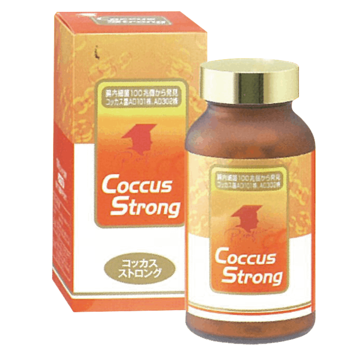 コッカス ストロング 1日4粒（目安）で腸内細菌6,120億個