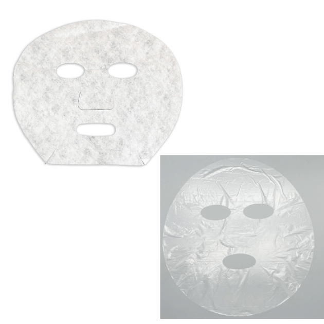 フェイスシート フェイスパック用カバーシート 200枚セット (各200枚) シートと保湿ラップで化粧水・美容液をしっかりとどめる