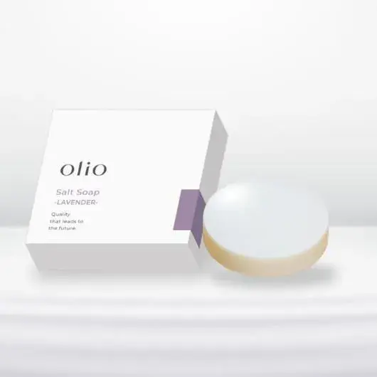 Sea Salt Soap -LAVENDER-（塩石けん ラベンダー） olio (オリオ) 