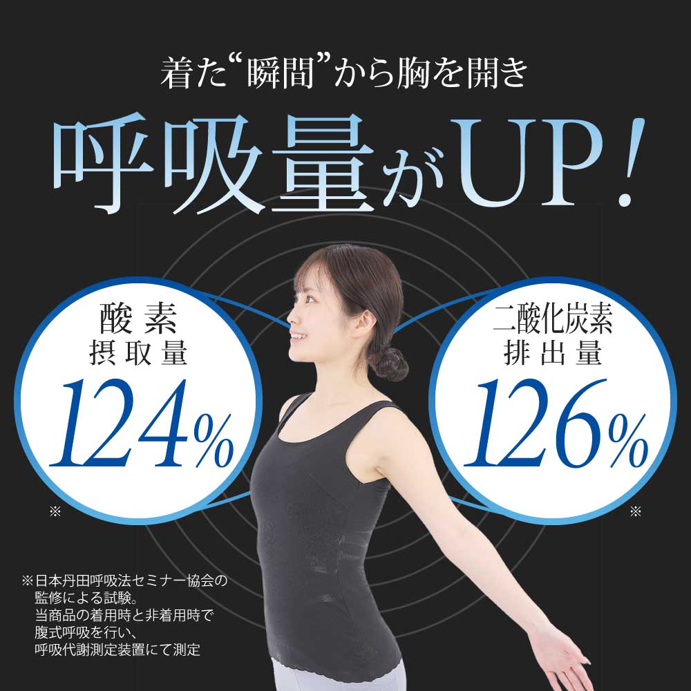 SALONwo(サロンヲ) ボディサポーター 着る深呼吸の通販｜美セラ