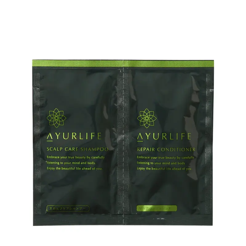 アーユルライフ スカルプケアシャンプー/リペアコンディショナーパウチセット 各10ml×20個 店販可