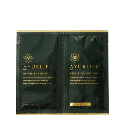 アーユルライフ リペアシャンプー/リペアコンディショナーパウチセット 各10ml×20個 店販可