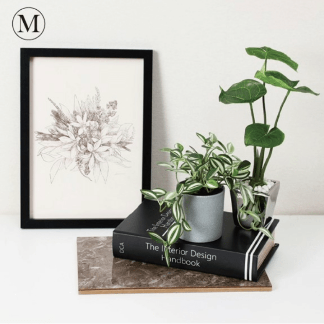 観葉植物 ディスプレイセット　グリーンM 人工植栽