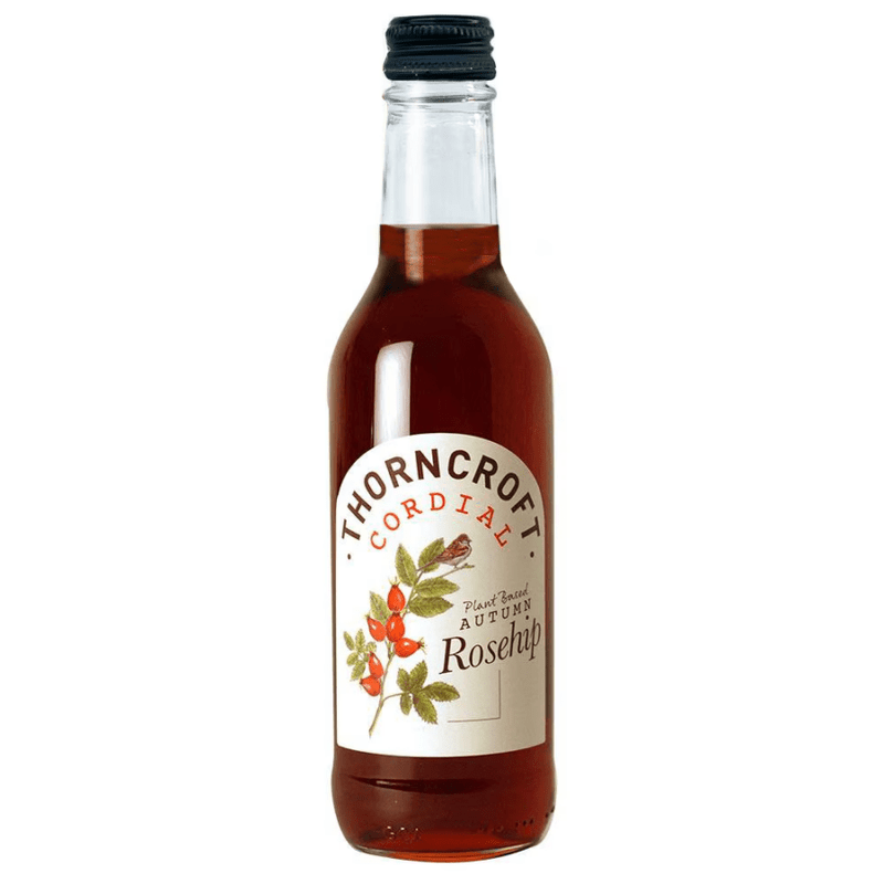 ソーンクロフト ハーブコーディアル ローズヒップ 330mL 英国伝統 ノンアルコール濃縮飲料 Plant Based