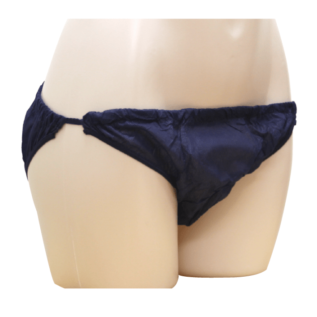 【在庫セール】スライド式 ペーパーショーツ ネイビー サイズフリー 100枚 使い捨て