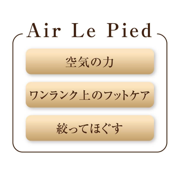 リフレックスブーツエア・ルピエ （温熱＆エアーマッサージャー） CML