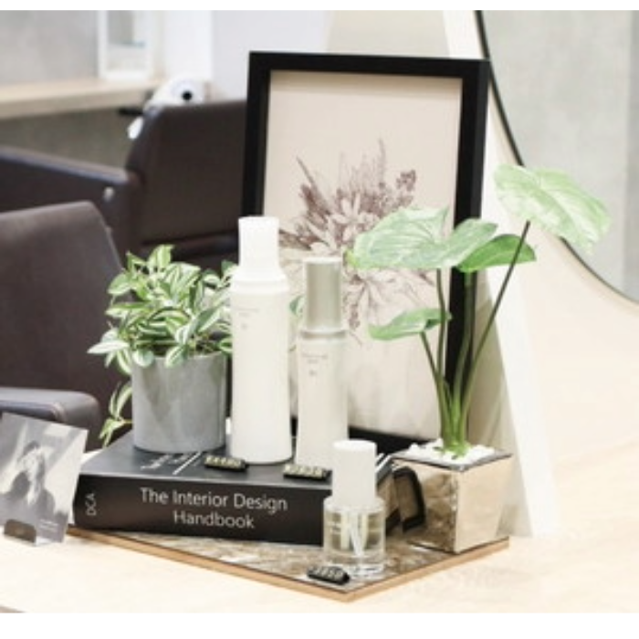 観葉植物 ディスプレイセット グリーンM 人工植栽の通販｜美セラ