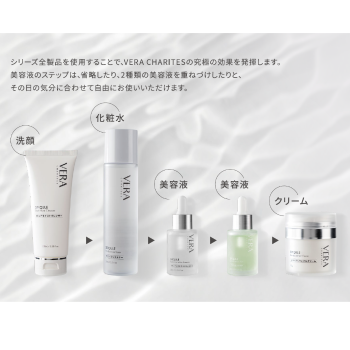 VERA CHARITES (ヴェラ・カリテス) 5種のお試し用トライアルセット（パウチ梱包） 痛くない高品質スピキュール