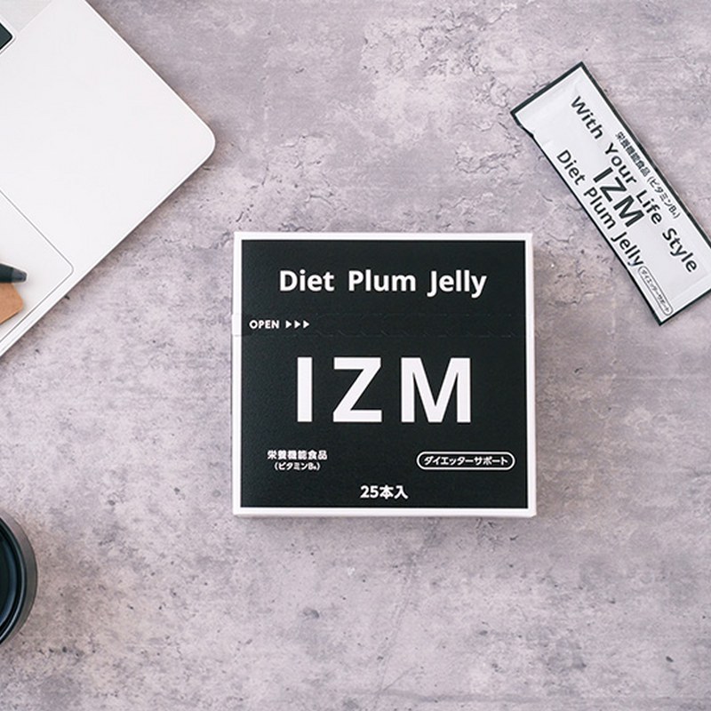 IZM（イズム）Diet Plum Jelly(ダイエット プラム ゼリー) 500g(20g×25