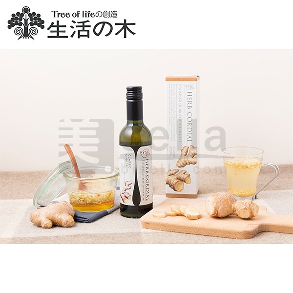 生活の木 ハーブコーディアル 有機クラシックジンジャー 360mL