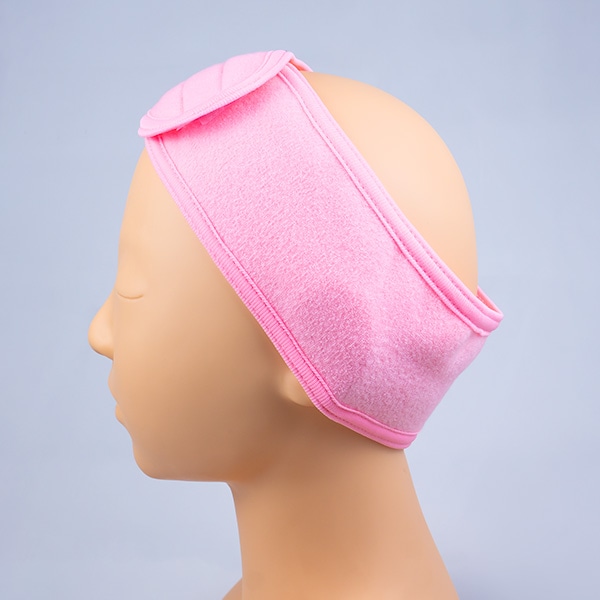 サロン用ヘアターバン 3色 やわらかフリース素材（マジックテープ付）