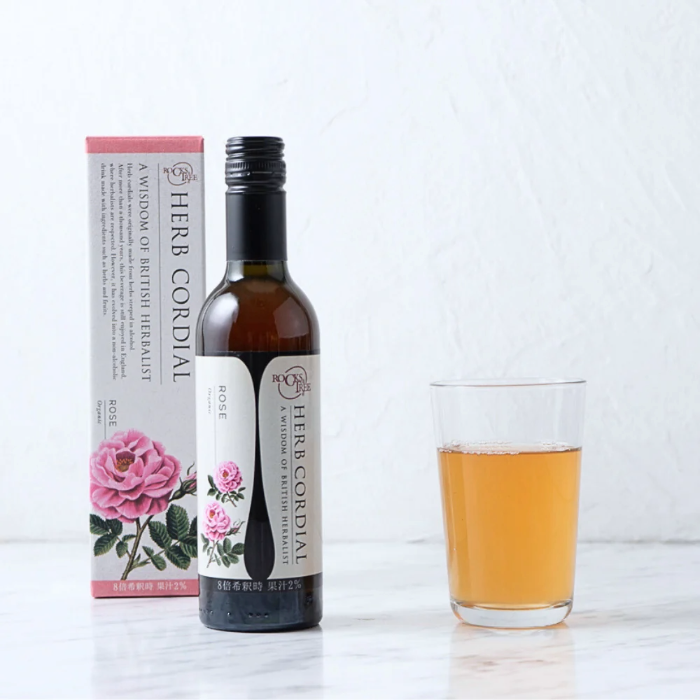 生活の木 ハーブコーディアル 有機ローズ 360mL