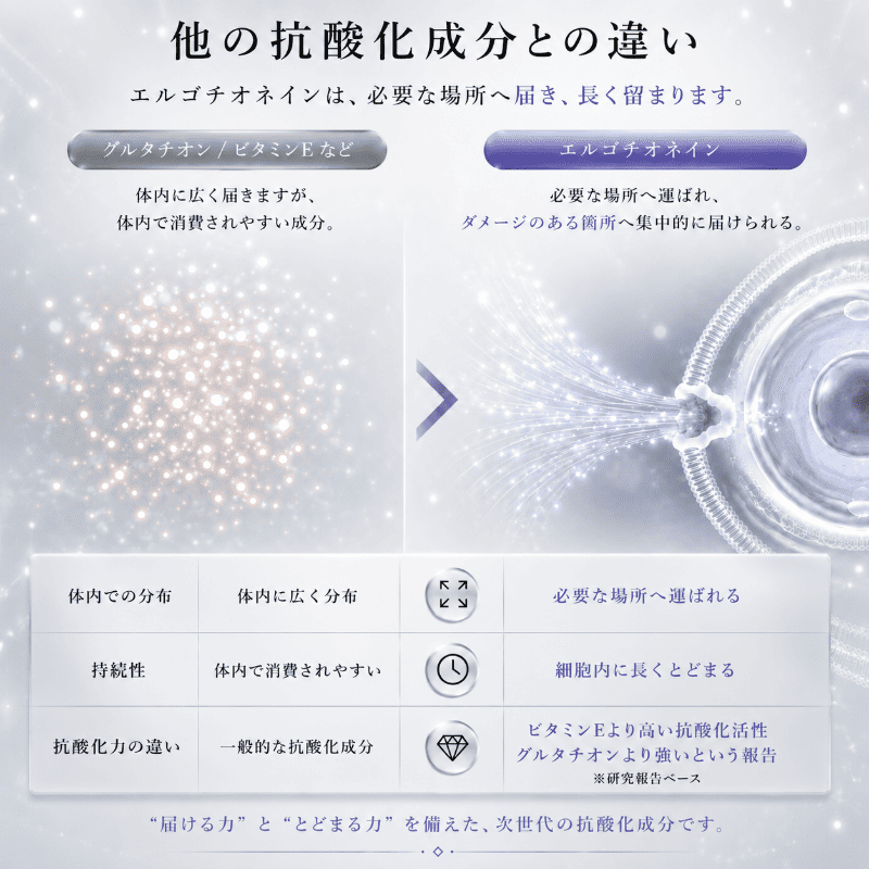 MIRACELLIA CODE20 エルゴチオネイン 60粒 ネクストNMN ミラセリラの
