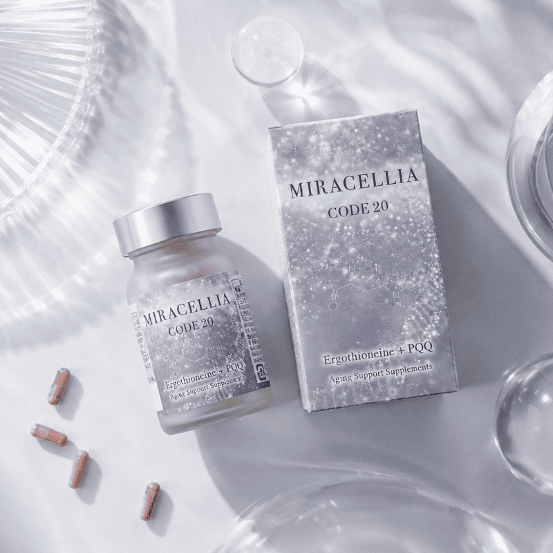 MIRACELLIA CODE20 エルゴチオネイン 60粒 ネクストNMN ミラセリラの