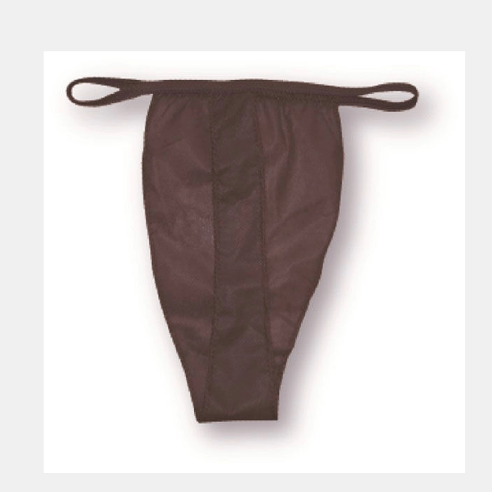 在庫セール】ペーパーTバック ダークブラウン サイズフリー 100枚 個