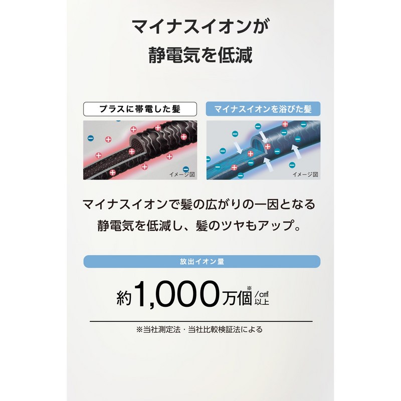 TESCOM マイナスイオン ヘアドライヤー TD461A 3色（テスコム）