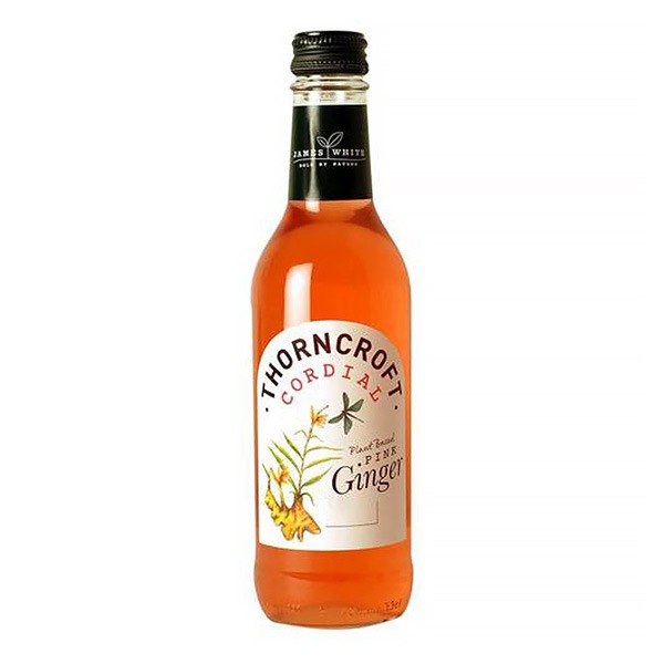 ソーンクロフト ハーブコーディアル ピンクジンジャー 330mL