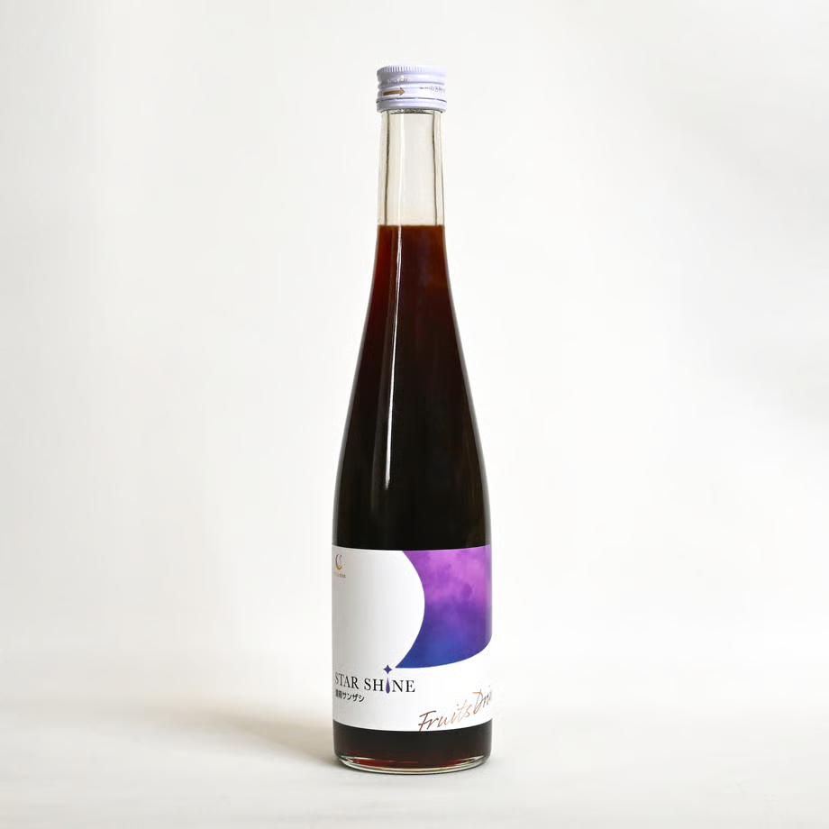 濃縮サンザシ 500ml瓶 化粧箱無し 月星食品 栃木県足利市創業明治28年