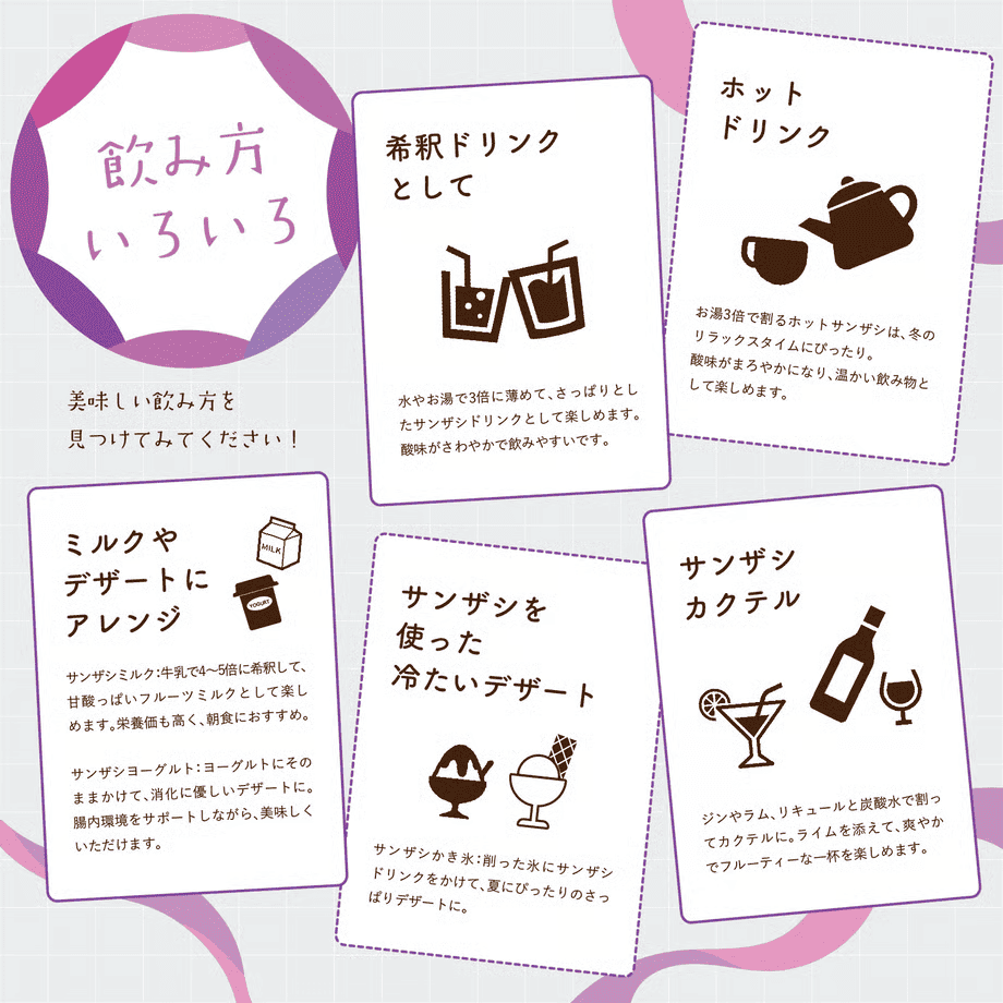 濃縮サンザシ 500ml瓶 化粧箱無し 月星食品 栃木県足利市創業明治28年