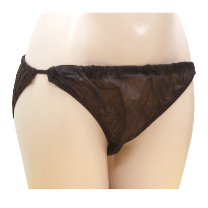 スライド式 ペーパーショーツ ブラウン サイズフリー 1箱1000枚入 個包装使い捨て 【まとめてお得】