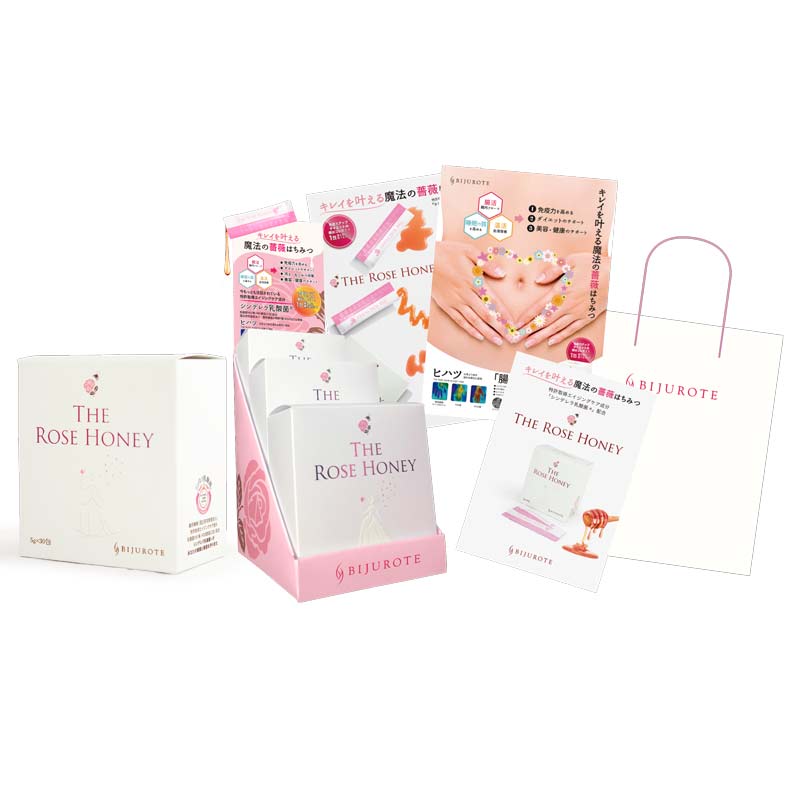 【初回注文限定】ビジュローテ (BIJUROTE) ザ・ローズハニー 導入セット 薔薇はちみつ