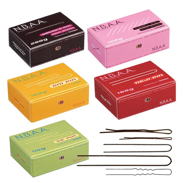 N.B.A.A.(エヌビーエーエー) ヘアピン 5タイプ