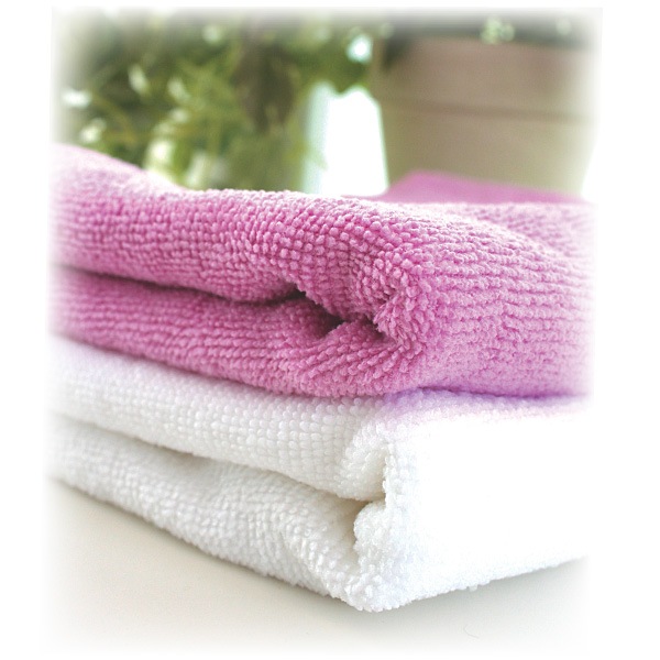 【業務用タオル】マイクロファイバー ヘア＆フェイスタオル 12枚セット　34×85cm