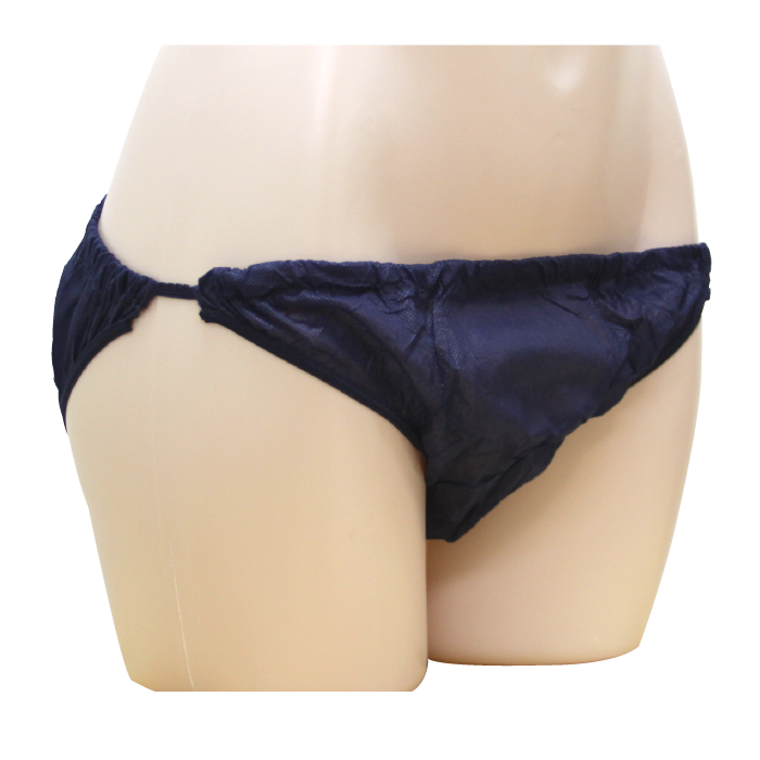 【在庫セール】スライド式 ペーパーショーツ ネイビー サイズフリー 100枚 使い捨て