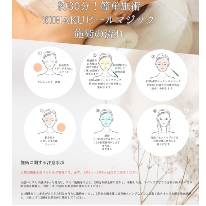 KIHAKUピールマジック 300ml 1剤 AHA BHA ビタミンC