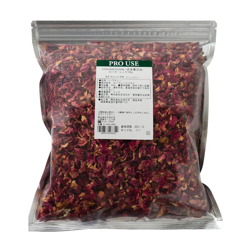 生活の木 ローズ・レッド/Rose red インド産 100g 優雅なハーブティー