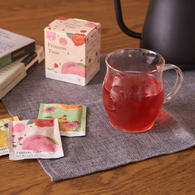 生活の木 おいしいハーブティー プリンセスタイム ティーバッグ 10個入 甘いピーチの香り