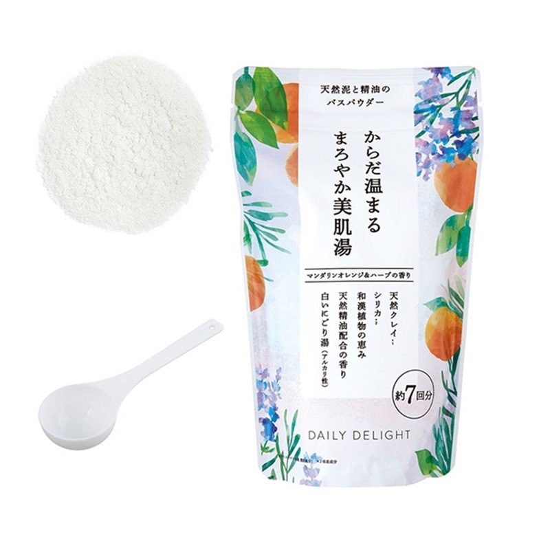 まろやか美肌バスパウダーL 3種 350g daily delight（デイリーディライト）