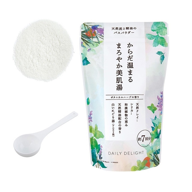 まろやか美肌バスパウダーL 3種 350g daily delight（デイリーディライト）
