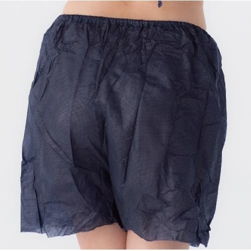 ペーパーパンツ ボクサータイプ 男女兼用 10枚入 110cmまで ネイビー ブラウン 使い捨て