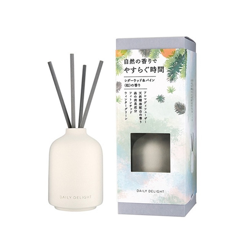 暮らしに添えるアロマディフューザー 120ml 3種 daily delight（デイリーディライト）