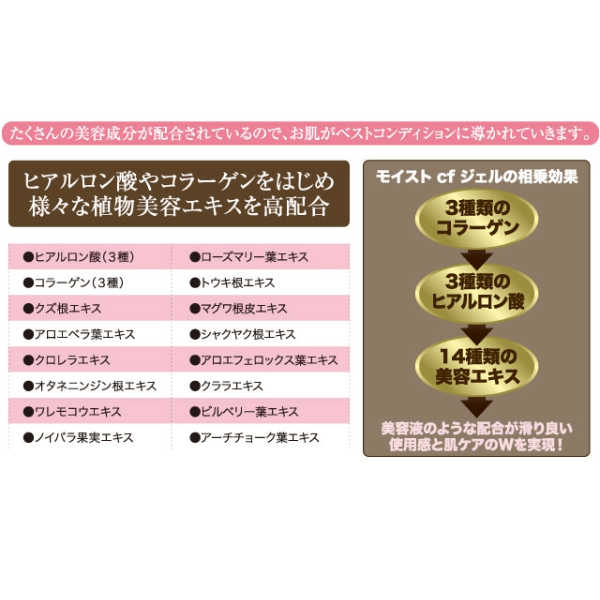 モアナチュリー モイストcfジェル 優しいフローラルの香り 3kg MOIST cf GEL 国産 拭き取り不要