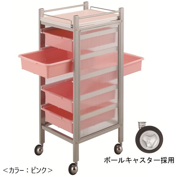 収納ワゴン C-274 6段 静音キャスター 高さ85.5×幅31×奥行39.5cmの通販