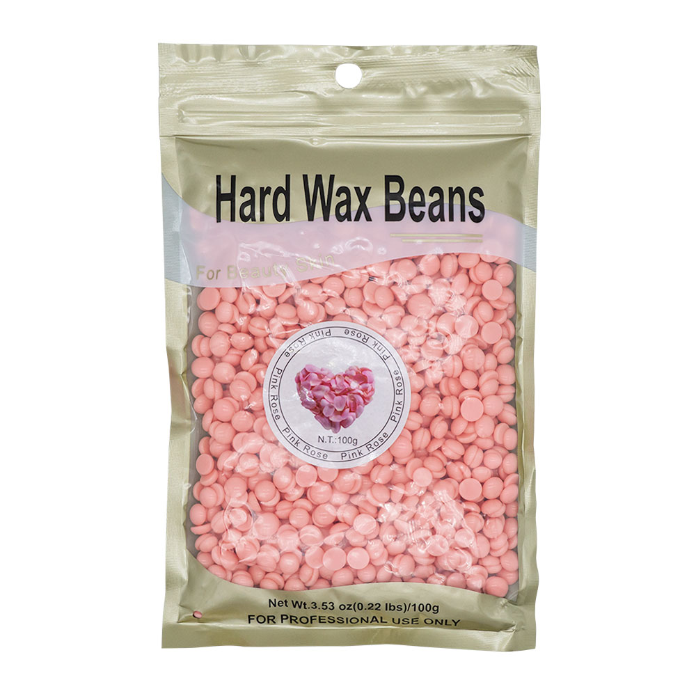 粒状ハードワックス 100g ブラジリアンワックス ピンク 脱毛ワックス