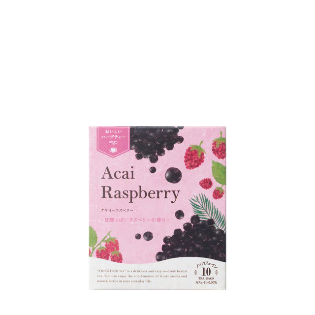 生活の木 おいしいハーブティー アサイーラズベリー 10個入 ノンカフェイン（カフェイン0.00％）