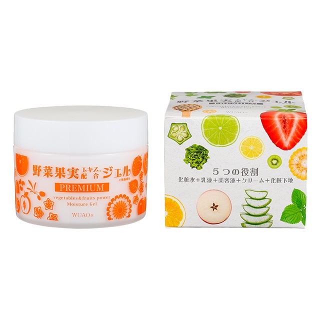 ウアオ 野菜果実ジェル プレミアム オールインワンジェル WUAO