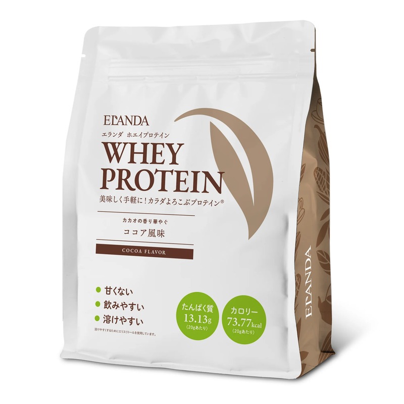 ELANDA（エランダ） ホエイプロテイン ココア風味 320g