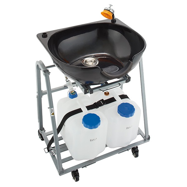 【未使用】移動式折りたたみシャンプー台 出張　理美容 移動式シャンプー台 St 折り畳み式 高さ87.8×幅72.6×奥行63cm