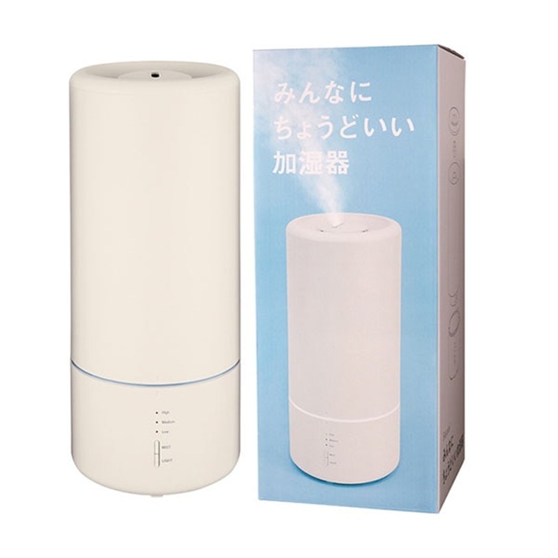 Beauwell(ビューウェル) みんなにちょうどいい加湿器 ウォームホワイト ペールグリー ライトグレー 2色