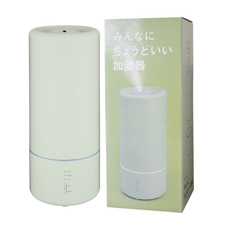 Beauwell(ビューウェル) みんなにちょうどいい加湿器 ウォームホワイト ペールグリー ライトグレー 2色