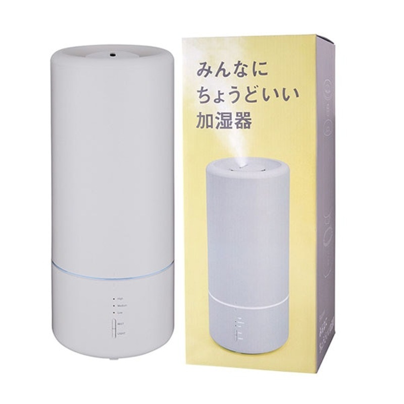 Beauwell(ビューウェル) みんなにちょうどいい加湿器 ウォームホワイト ペールグリー ライトグレー 2色