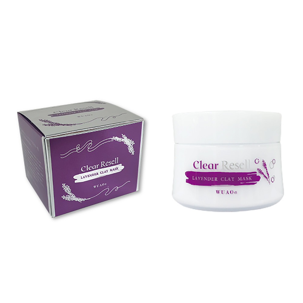 ウアオ クリアリセル ラベンダークレイマスク WUAO