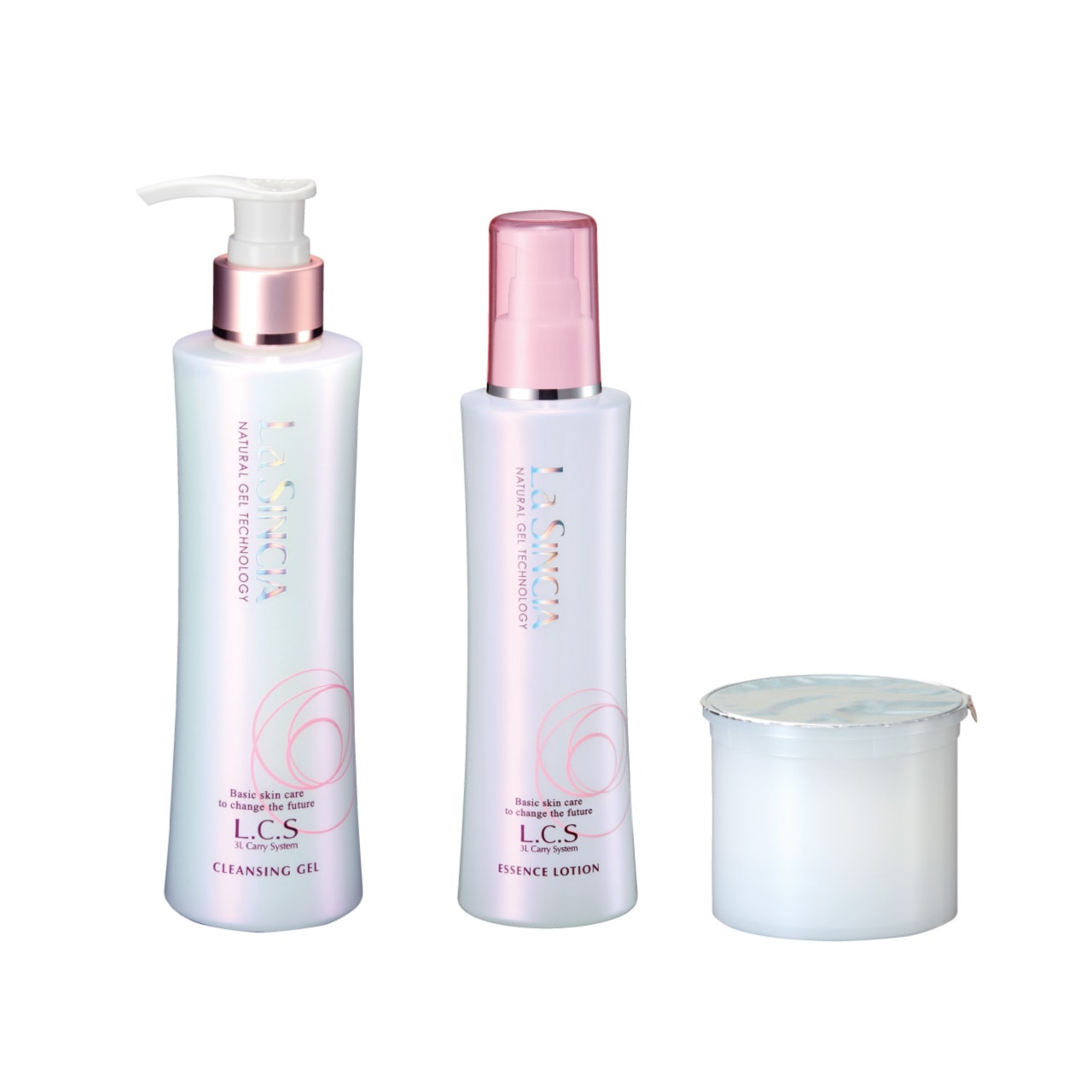 ラシンシアシリーズ<R>保湿（レフィルセット） スキンケア3点セット