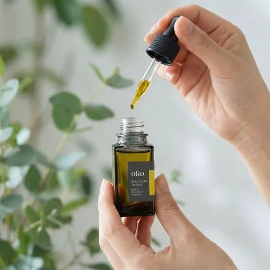 Skin Care Oil -CITRUS- スキンケアオイル シトラス 15mL 茶ノ実油 静岡 国産オイル olio (オリオ) 