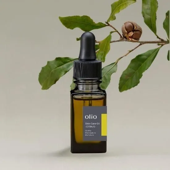 Skin Care Oil -CITRUS- スキンケアオイル シトラス 15mL 茶ノ実油 静岡 国産オイル olio (オリオ) 